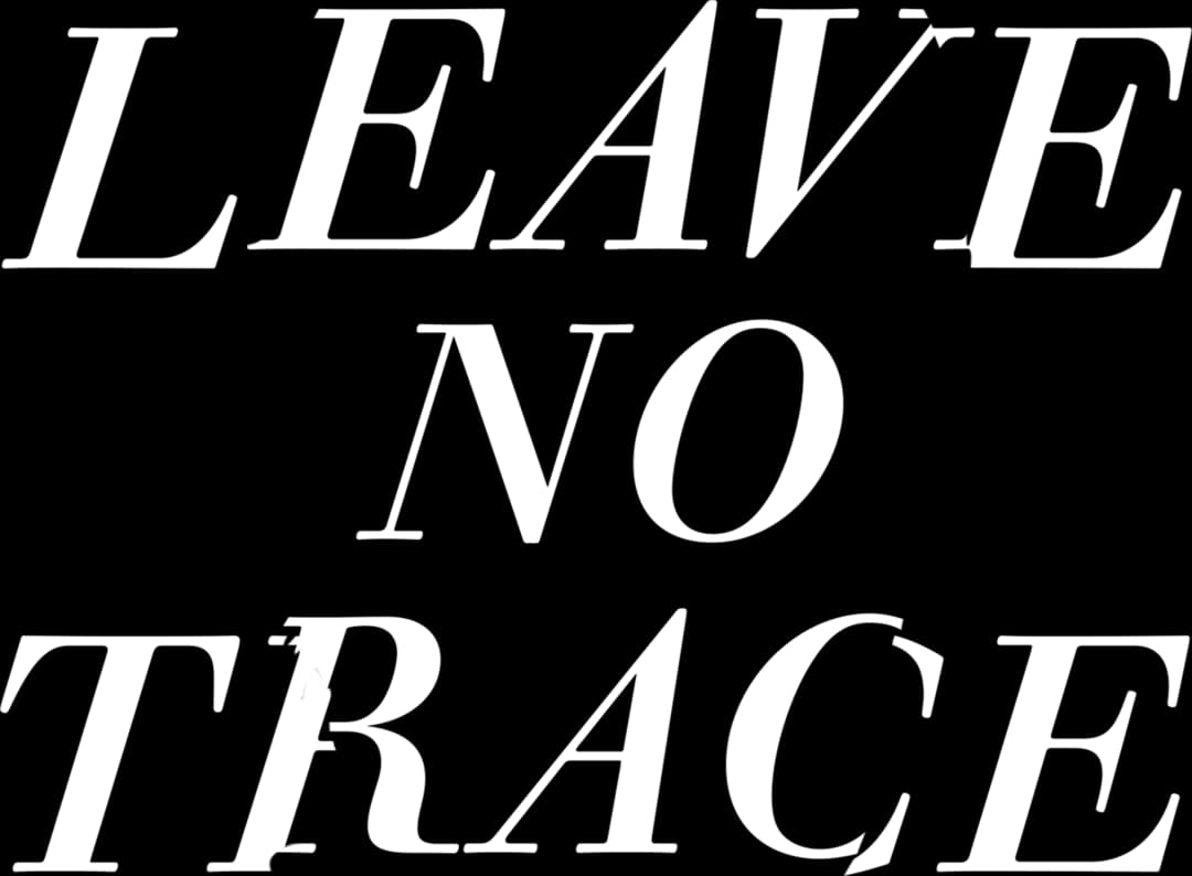 Leave No Trace movie logo