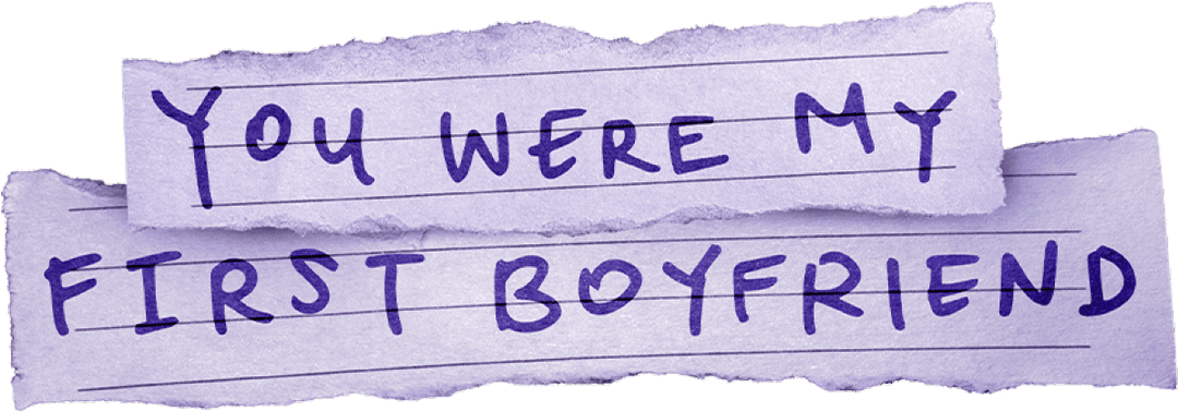 You Were My First Boyfriend movie logo