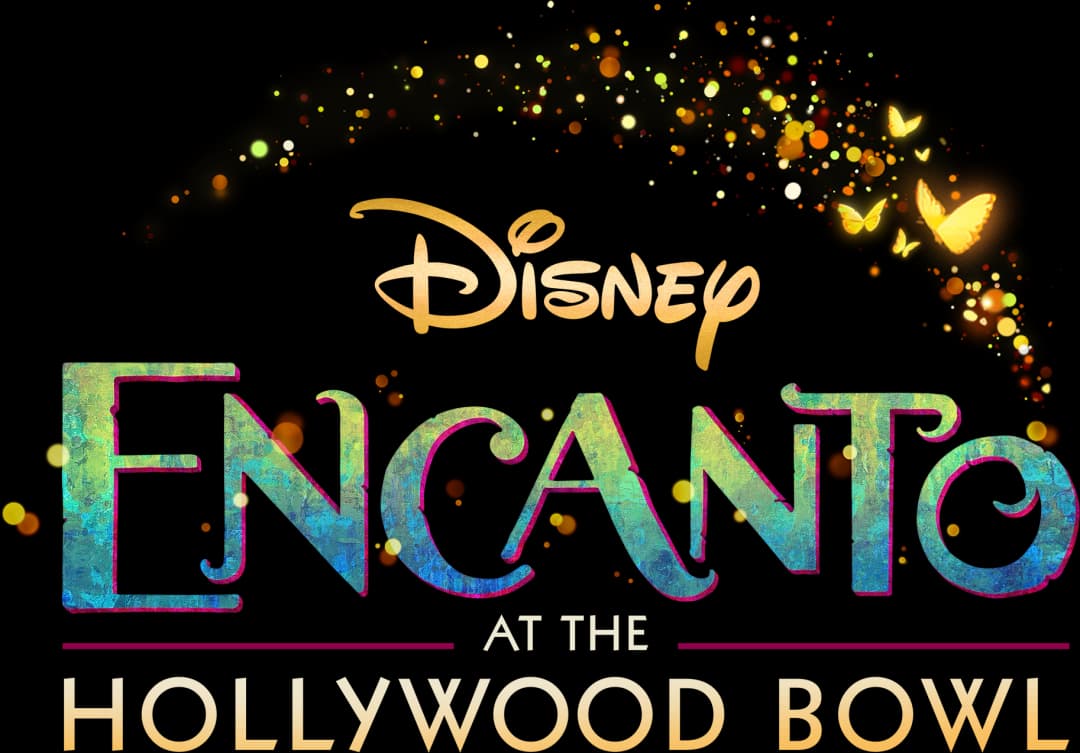 Encanto at the Hollywood Bowl movie logo